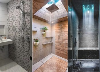 10 ý tưởng kiểu dáng phòng tắm đứng sành điệu