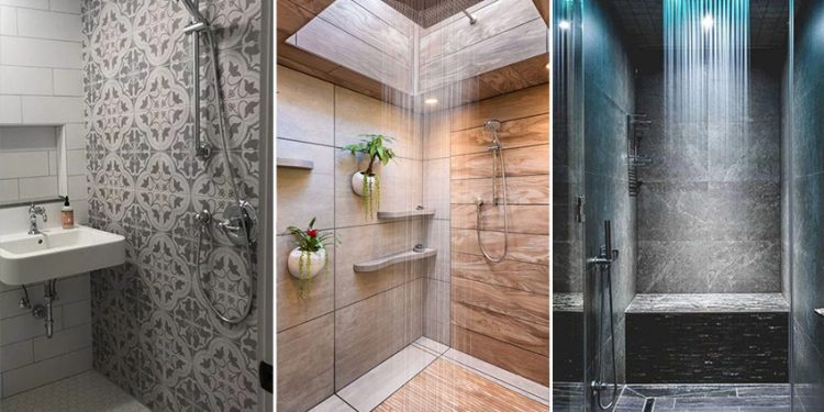 10 ý tưởng kiểu dáng phòng tắm đứng sành điệu