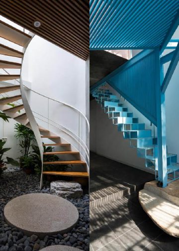 15 cầu thang tích hợp các vật liệu khác nhau - 16