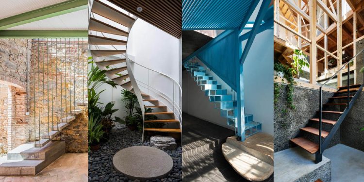 15 cầu thang tích hợp các vật liệu khác nhau - 16