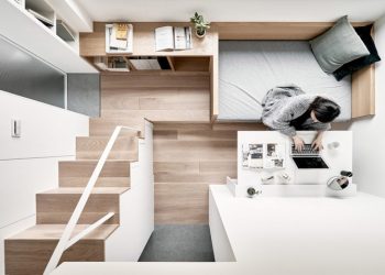 Căn hộ siêu nhỏ tiện nghi 17,6 m2 cho những chuyến đi về của người trẻ