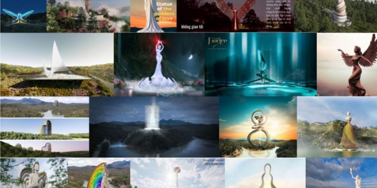 Cuộc thi Thiết kế Toàn cầu 'Tượng Nữ thần Tình yêu' lộ diện 20 tác phẩm nổi bật - 4
