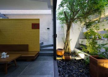 Ngôi nhà hòa quyện kiến trúc Hà Nội và Tây Nam Bộ