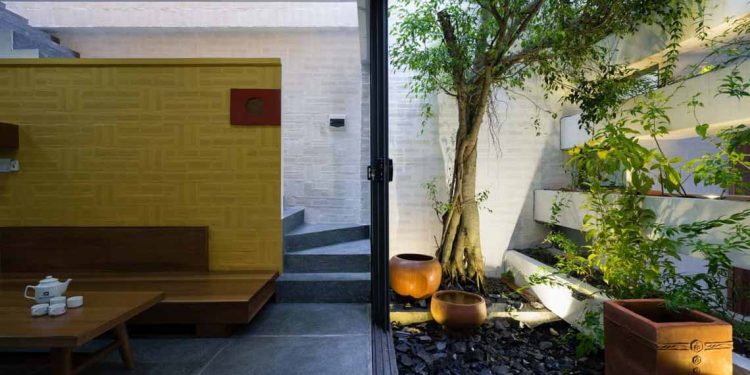 Ngôi nhà hòa quyện kiến trúc Hà Nội và Tây Nam Bộ