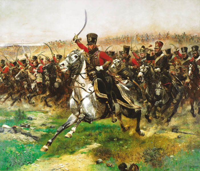 Hoàng đế muôn năm! - tranh sơn dầu của họa sĩ Pháp Édouard Detaille (1848-1912) ca ngợi Napoléon