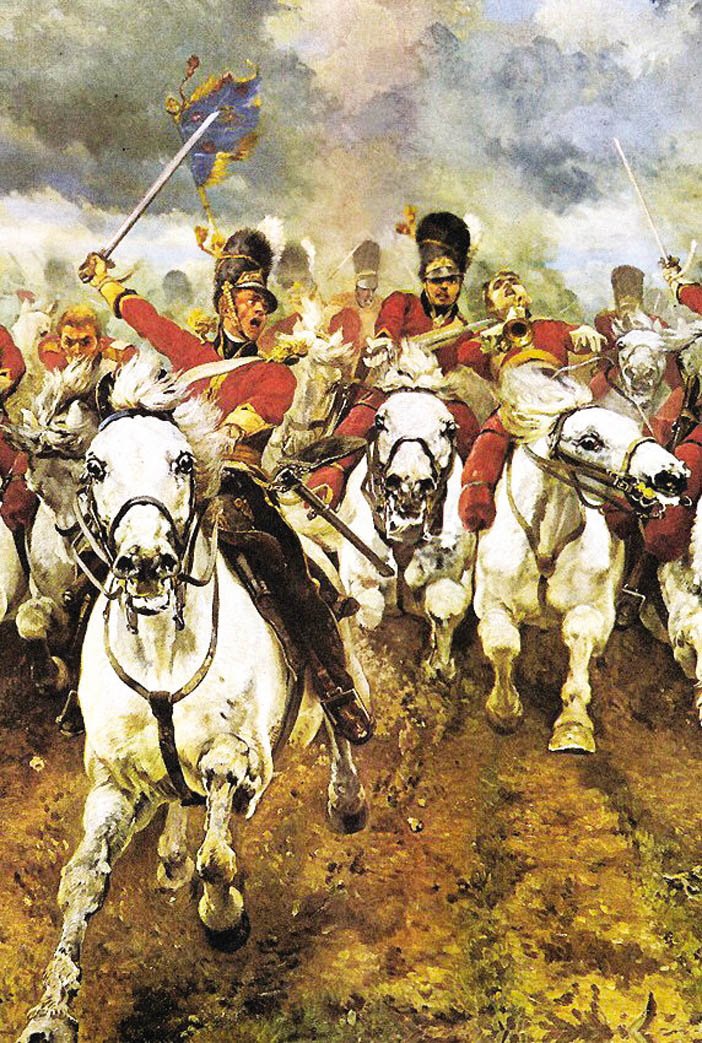 Scotland muôn năm! - tranh sơn dầu của Elizabeth Thompson, vẽ cuộc chiến của người Anh chống Napoléon
