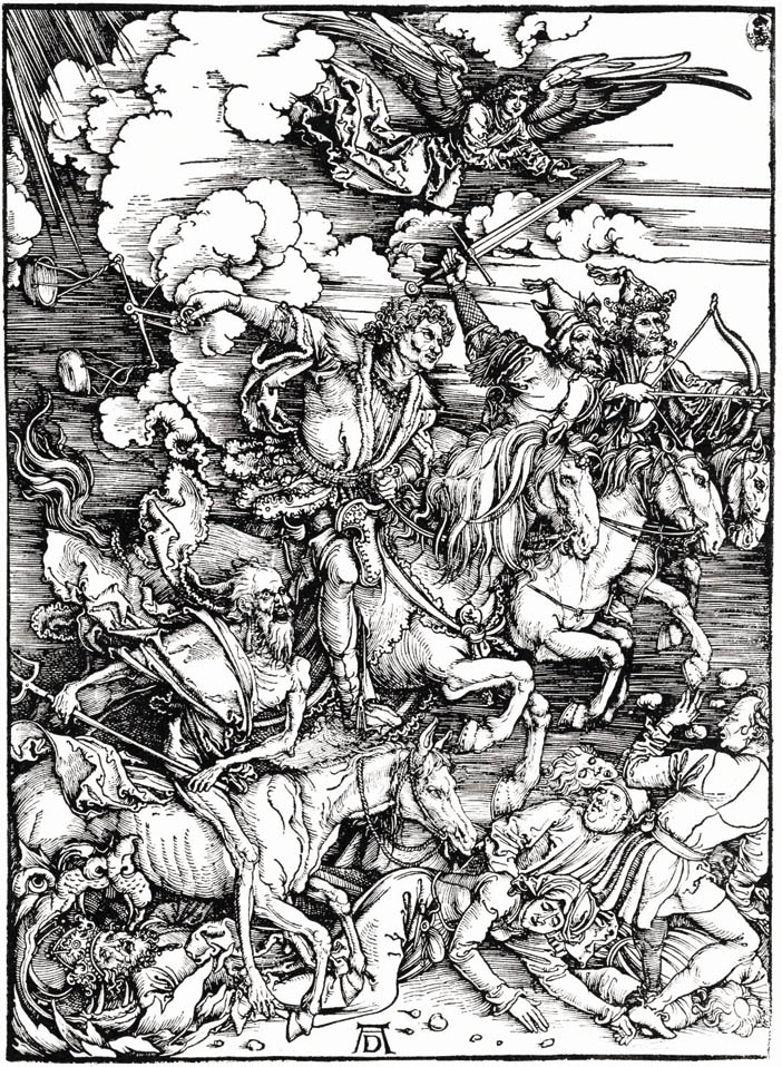 Khải huyền - tranh khắc kẽm của Albrecht Dürer 