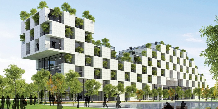 Tòa nhà công nghệ Đại học FPT (Hà Nội) do Võ Trọng Nghĩa Architects thiết kế: giải thưởng kiến trúc về giáo dục