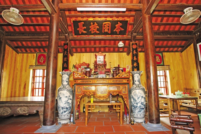 Ngôi nhà của nghệ nhân Lê Văn Xuyên