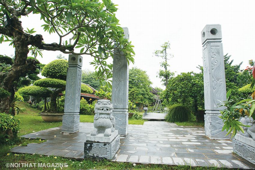 Cây, đá và gỗ