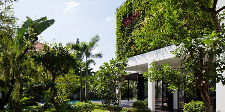 Thảo Điền House – Mê mẩn với vườn tường thẳng đứng tuyệt đẹp