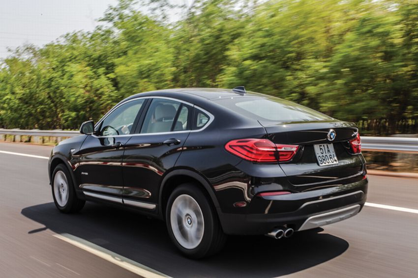 Những trải nghiệm sau tay lái BMW X4
