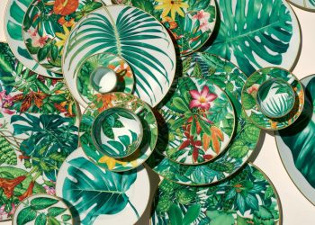Bộ sưu tập đồ sứ Hermès Passifolia: Bức tranh thiên nhiên kỳ diệu