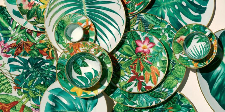 Bộ sưu tập đồ sứ Hermès Passifolia: Bức tranh thiên nhiên kỳ diệu