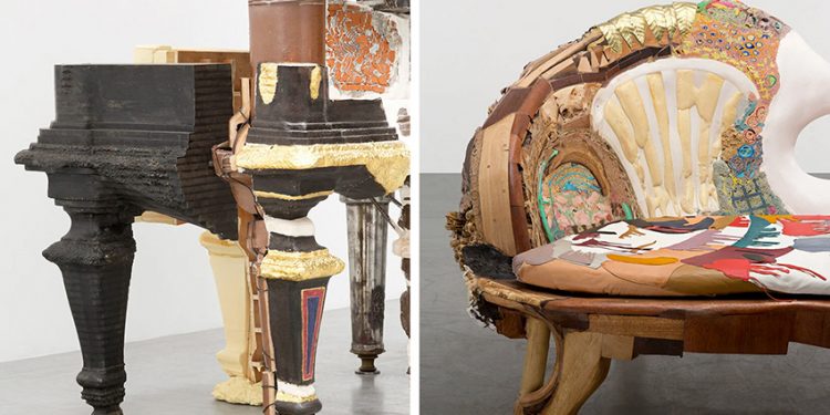 Kostas Lambridis kết hợp các vật liệu thô sơ trong các món đồ nội thất lớn - 12