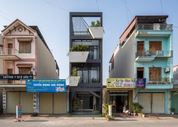 Ngôi nhà ống mặt tiền hình khối tạo nên sự khác biệt - 01