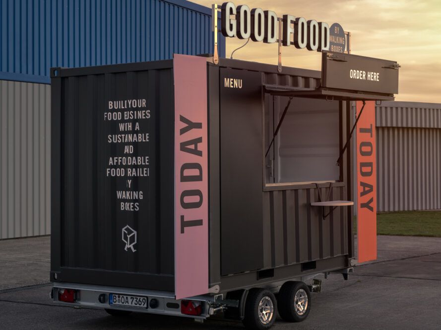 Walkingboxes biến các container thành xe bán hàng lưu động tùy chỉnh - 4