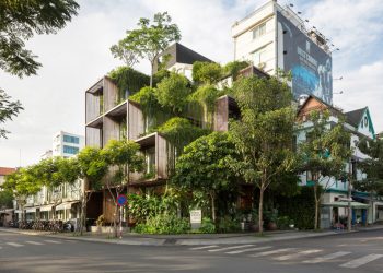 Văn phòng Tony Fruit – Khối xanh khuyết giữa lòng đô thị