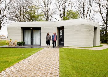 Những ngôi nhà in 3D bắt đầu có người ở ở Hà Lan