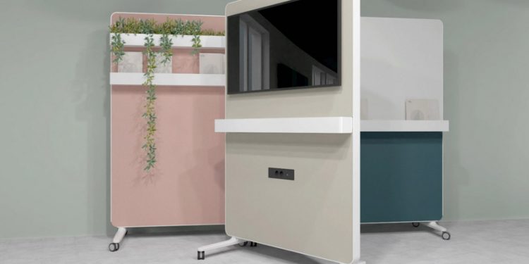 Bộ sưu tập đồ nội thất tại văn phòng di động của Actiu