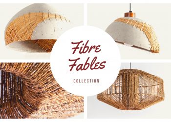 Bộ sưu tập đèn 'Fibre Fables' được làm từ vật liệu thân thiện với môi trường - 4