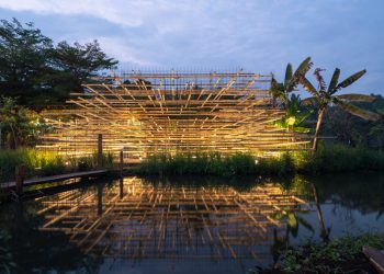 The Straw Pavilion – với thiết kế được truyền cảm hứng từ rơm rạ