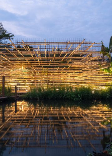 The Straw Pavilion – với thiết kế được truyền cảm hứng từ rơm rạ