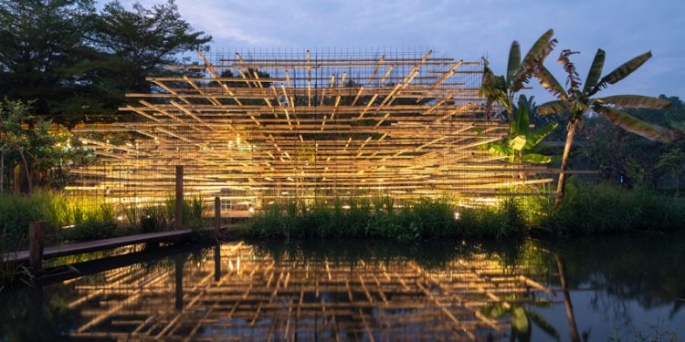 The Straw Pavilion – với thiết kế được truyền cảm hứng từ rơm rạ