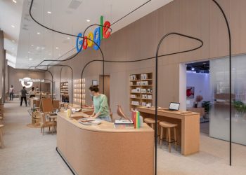 Google trở nên hiện thực với cửa hàng bán lẻ đầu tiên ở New York