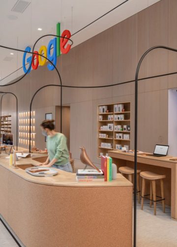 Google trở nên hiện thực với cửa hàng bán lẻ đầu tiên ở New York