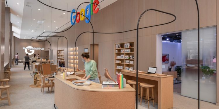 Google trở nên hiện thực với cửa hàng bán lẻ đầu tiên ở New York