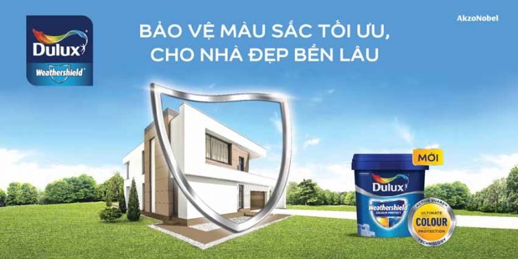 Dulux giới thiệu Dulux Weathershield® Colour Protect mới