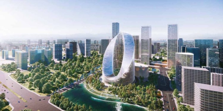 Tòa nhà văn phòng ở Hàng Châu là biểu tượng cho triết lý thiết kế của OPPO - 1