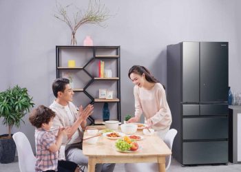 Tủ lạnh sáu cửa Nhật Bản Panasonic - 1