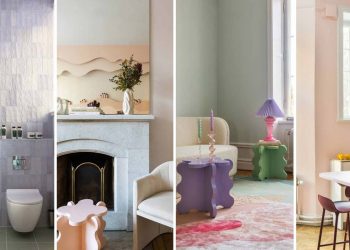 Màu pastel tạo nét độc đáo cho hair salon của thương hiệu Thụy Điển