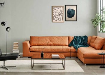 Sofa da và bàn cafe – Sự kết hợp tinh tế tôn vinh phòng khách - 1