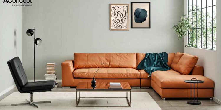 Sofa da và bàn cafe – Sự kết hợp tinh tế tôn vinh phòng khách - 1