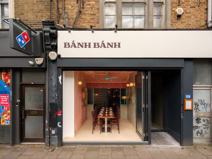 Mặt tiền nhà hàng Banh Banh ở Brixton