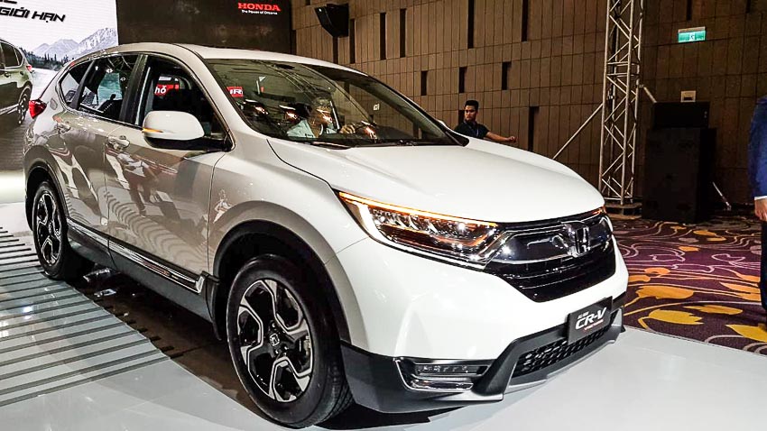 Honda CR-V thế hệ thứ 5 ra mắt tại Việt Nam