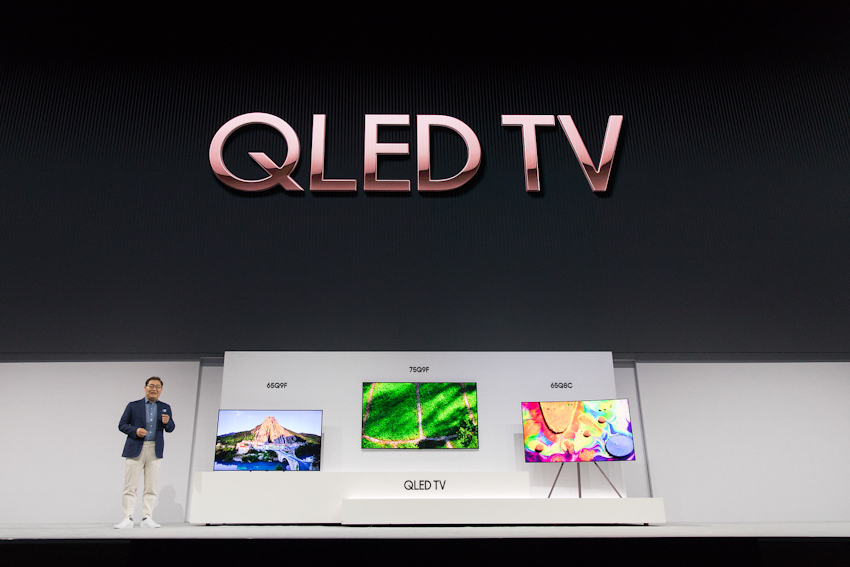 Samsung trình làng dòng TV giải trí gia đình QLED 2018