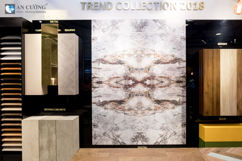 Bộ sưu tập An Cường Trend Collection 2018 thu hút đông đảo khách hàng trong ngày khai mạc VietBuild 2018 tại Hà Nội