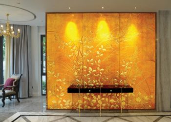 Artglass Gold - Kính dát vàng - 1