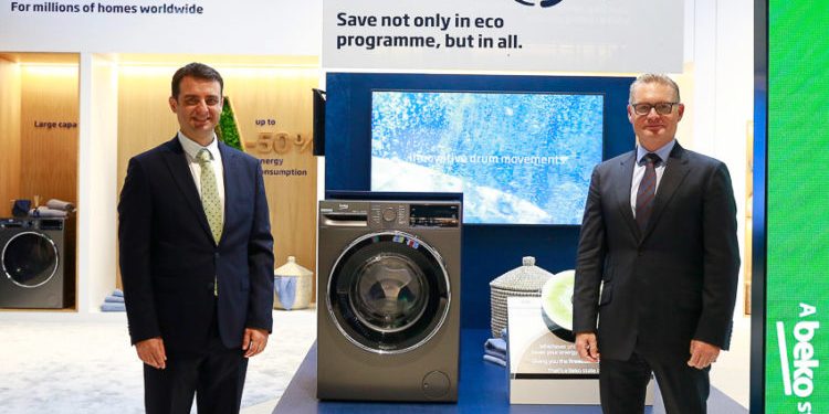 Beko ra mắt hai công nghệ máy giặt mới tối ưu năng lượng tại IFA 2023