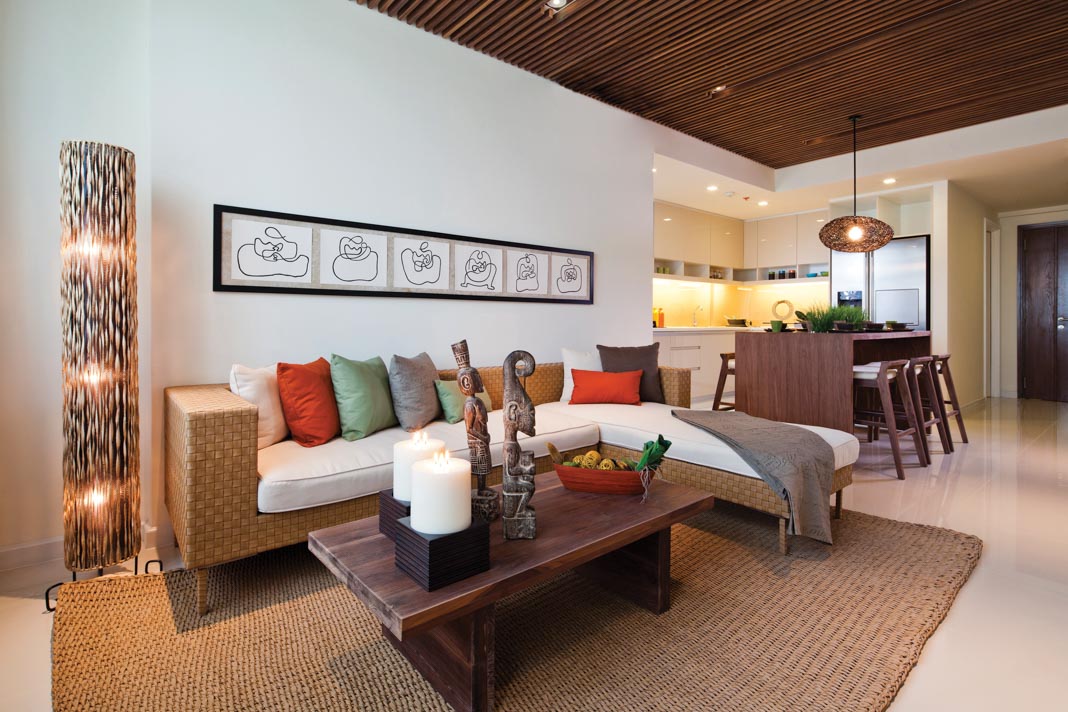 Căn hộ “vườn nhiệt đới”