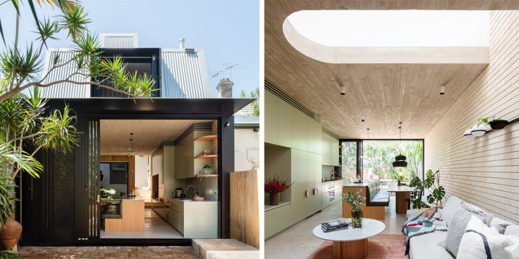 Khám phá ngôi nhà "ống" kiểu Úc đón ánh sáng tràn ngập khắp ngôi nhà