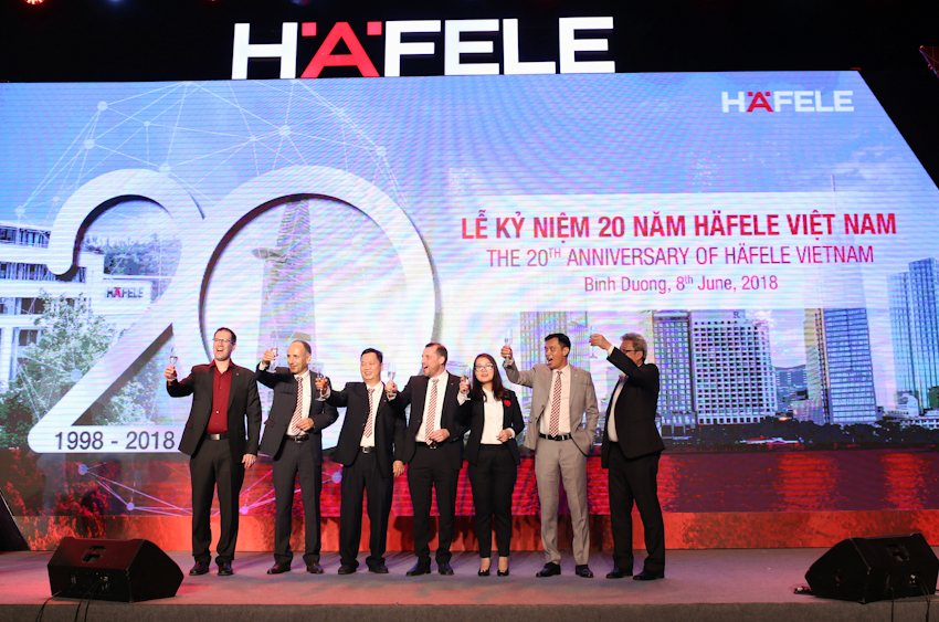 Häfele VN khai trương trung tâm phân phối mới