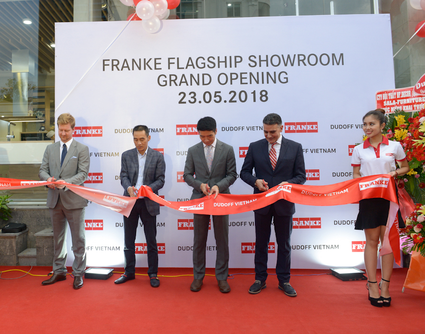 Khai trương flagship showroom của Franke tại TP.HCM