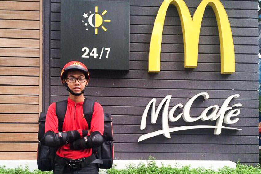 McDonald’s đã có dịch vụ giao hàng McDelivery