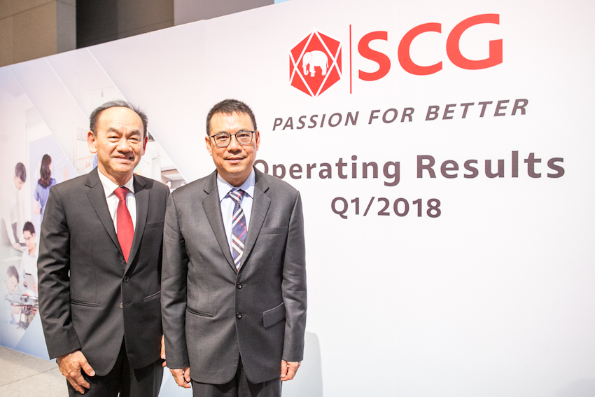 SCG công bố kết quả hoạt động kinh doanh quý I-2018