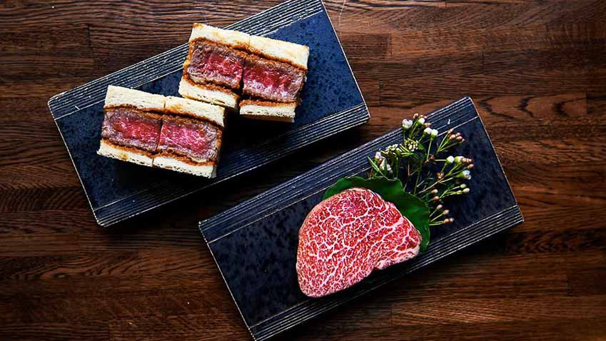 Sandwich bò Wagyu Nhật Bản - đồ ăn nhanh với mức giá nhà hàng sao Michelin